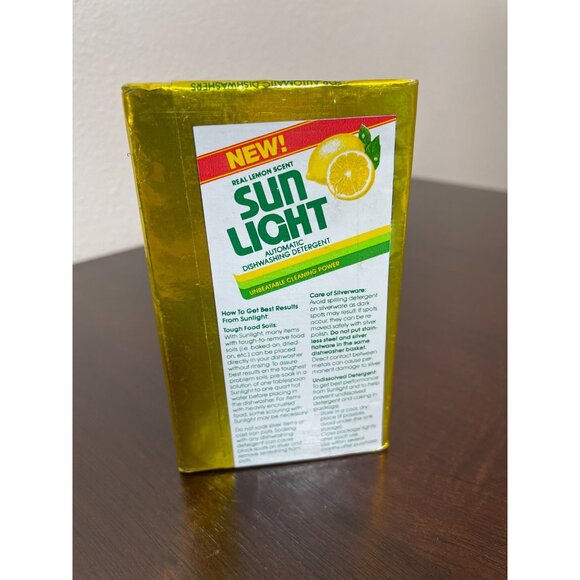 Vintage Sun Light Dishwashing Detergent 5.8oz - NEW - Lemon Scent - Picture 2 of 6